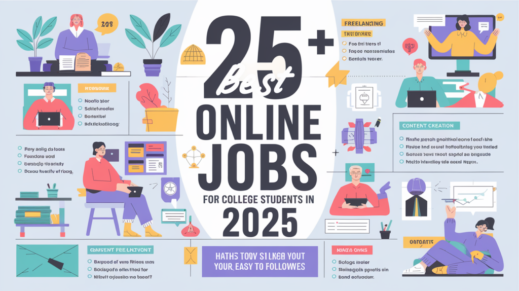 Best Online Jobs for College Students in 2025 